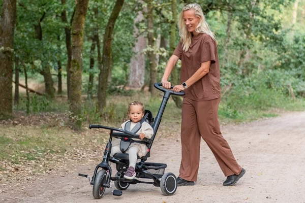 Driewieler met afneembare onderdelen