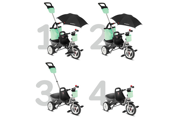 Allerlei onderdelen die losgekoppeld kunnen worden.