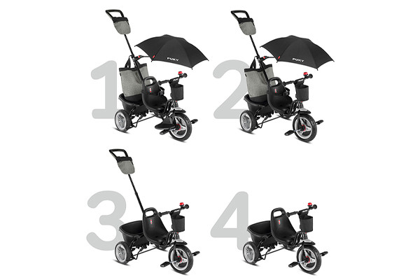 Allerlei onderdelen die losgekoppeld kunnen worden.