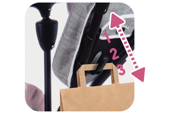 Verstelbare duwstang met haak