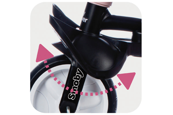 Inklapbare voetensteun