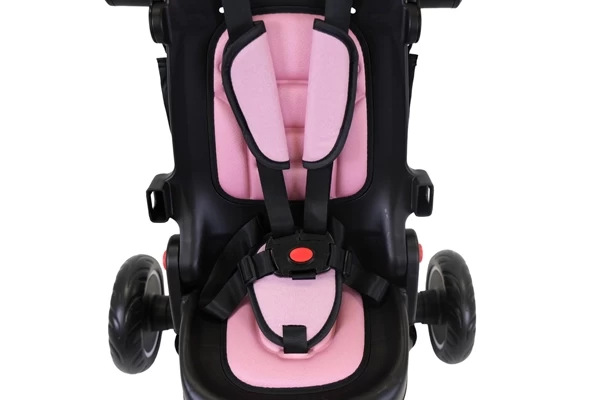 Comfortabel zitje met veiligheidsriempje