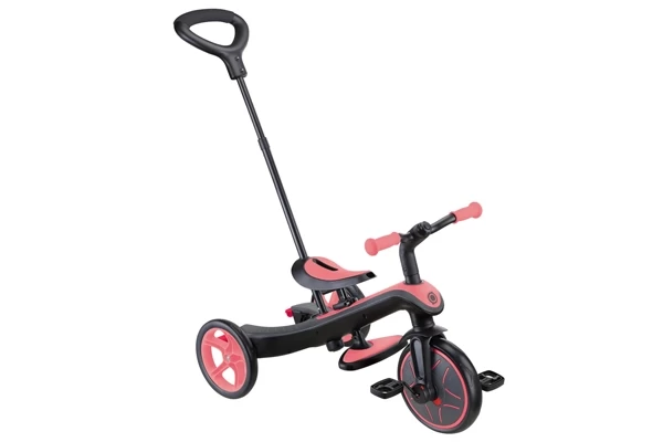 Driewieler met duwstang