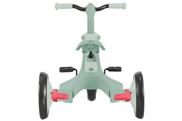 Van driewieler met trappers