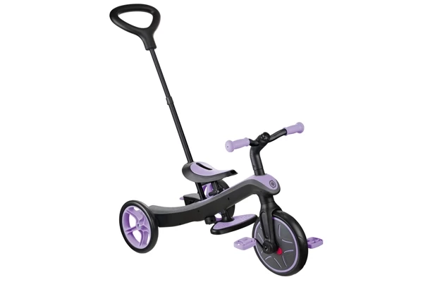 Driewieler met duwstang