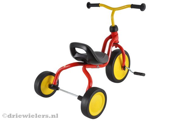 Laat je kindje oefenen met de trappers.