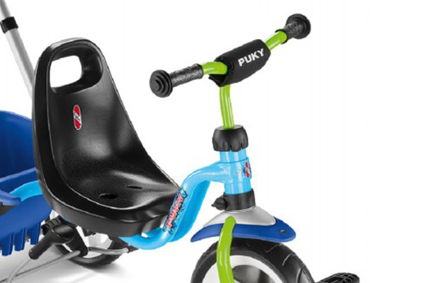 Met stuurbegrenzer en stuurvergrendeling.