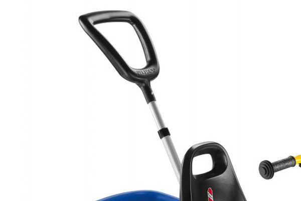 Met verstelbare duwstang.