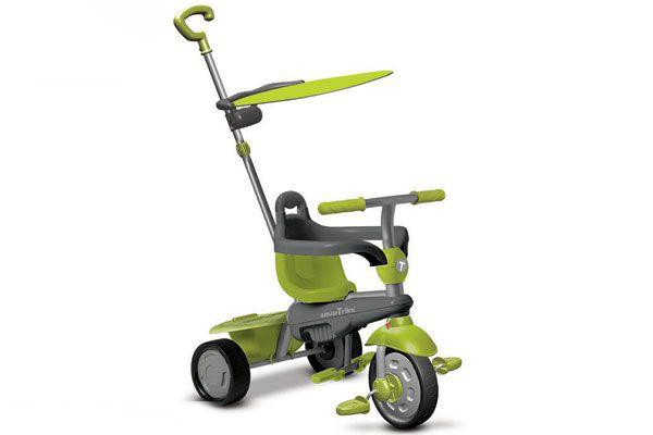 Driewieler Carnival groen geschikt voor kids vanaf 10 maanden.