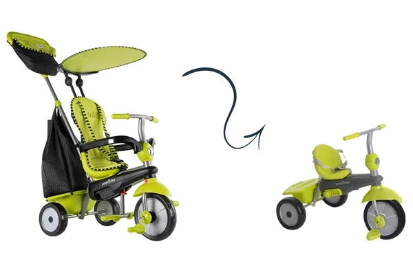 Af te bouwen naar zelfstandige driewieler