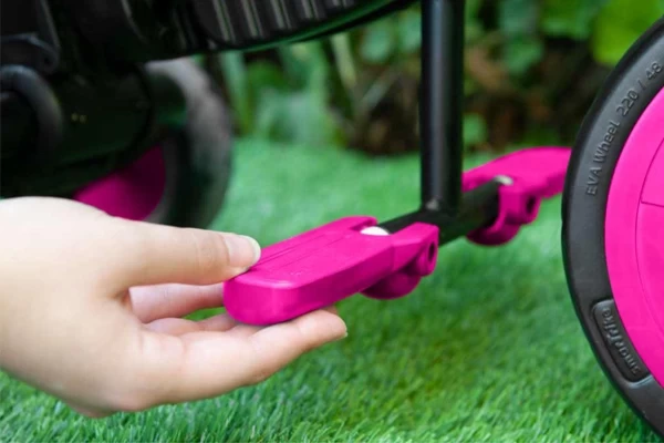 Inklapbare voetensteun