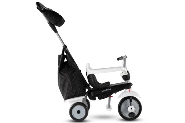 Stand 2: zonder zonneluifel en hoge rugleuning