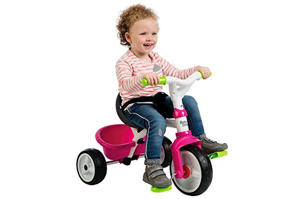 De driewieler groeit met je kindje mee.