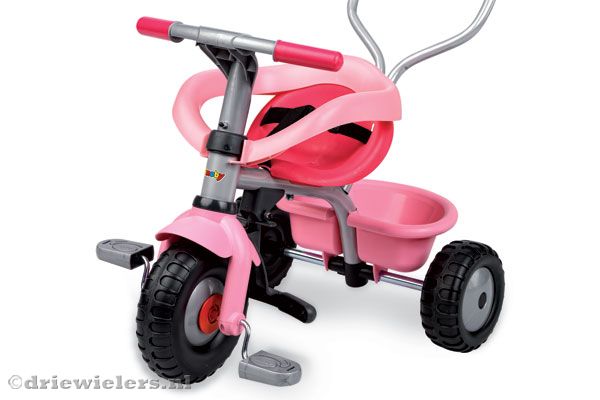 Handige meisjes driewieler vanaf 10 maanden.