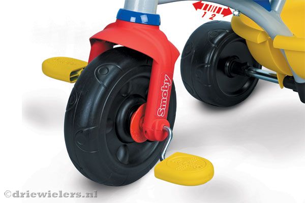 Vrolijke gele trappers.