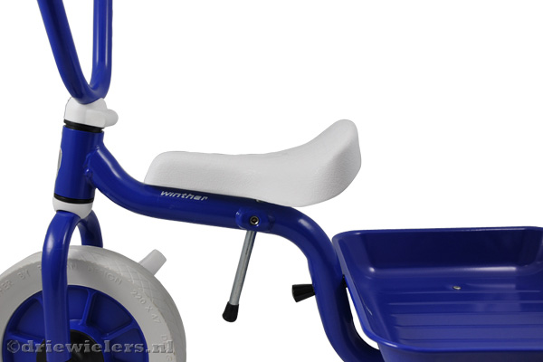 Zadel in laagste stand.