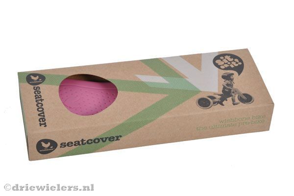 Eenvoudig te plaatsen op de Wishbonebike driewieler.