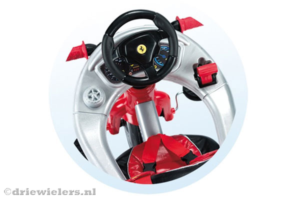 Ferrari stuurtje met versnellingspook.