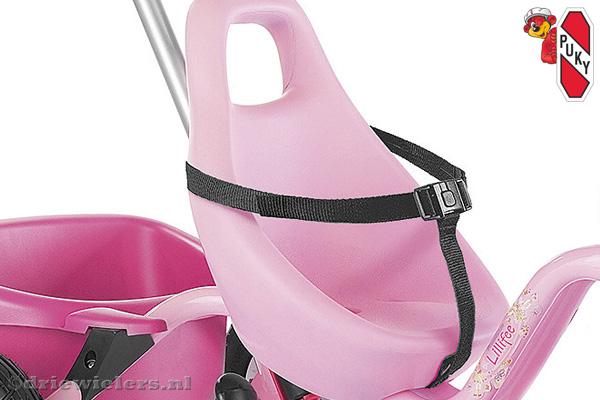 Veiligheidsriem voor een Puky driewieler.