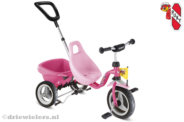 Roze Puky driewieler voor meisjes.