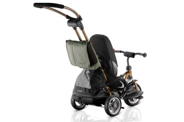 Tas en bagagebak met afsluitbaar net 