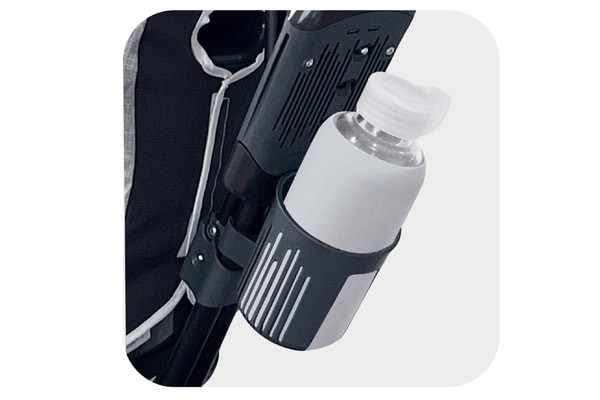 Bekerhouder op duwstang