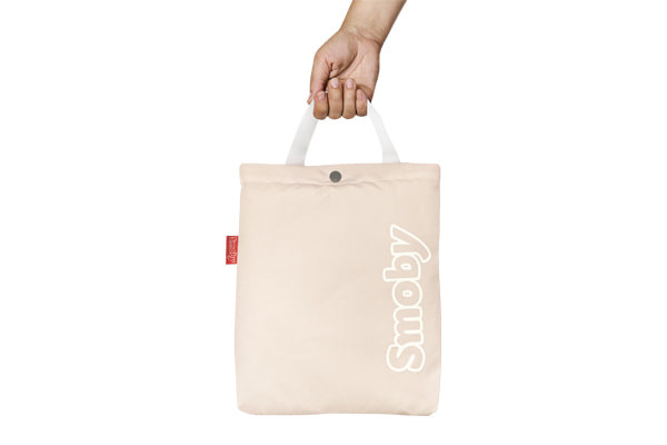 Met handige afneembare tas